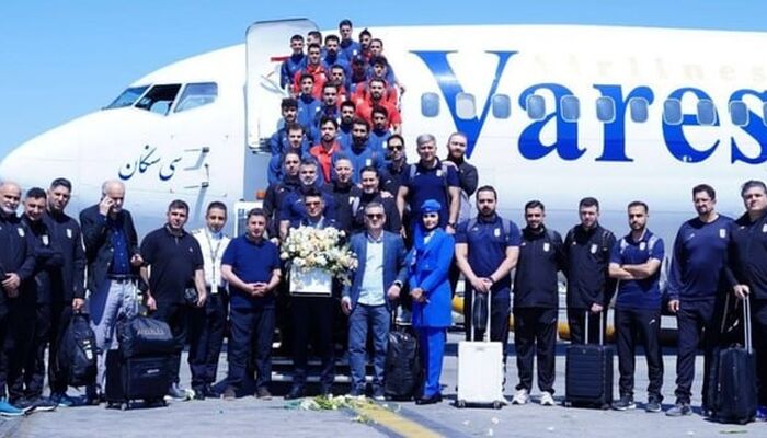 زمان بازگشت کاروان تیم ملی به ایران مشخص شد