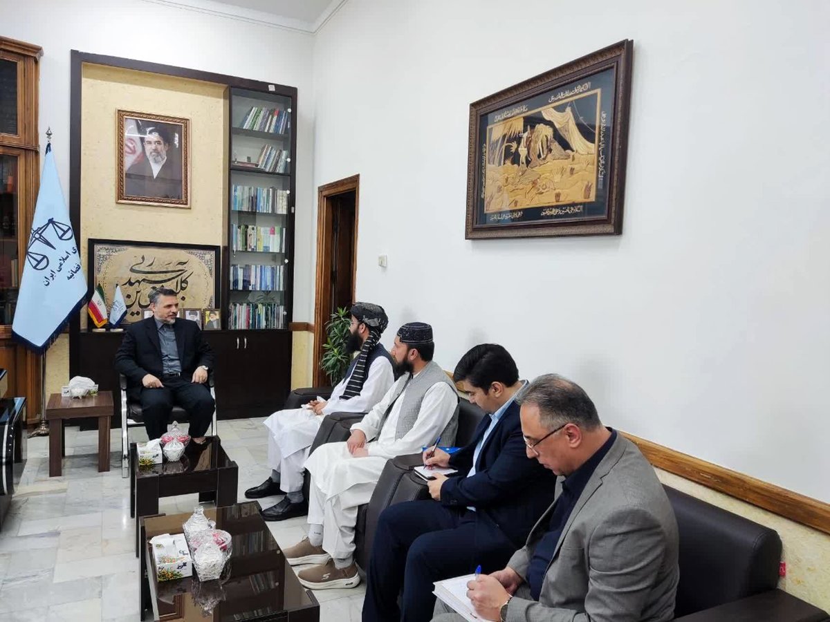 دیدار سرکنسول افغانستان در مشهد با دادستان مرکز استان خراسان رضوی