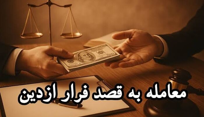 معاملات به قصد فرار از دین؛ از اعتبارسنجی تا ضمانت‌اجرای حقوقی