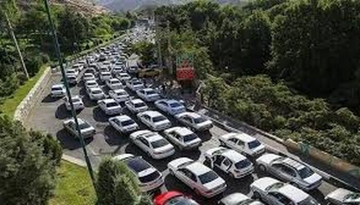 ترافیک سنگین در چالوس و هراز