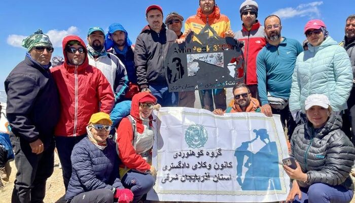 صعود بهاره گروه کوهنوردی کانون وکلای آذربایجان شرقی
