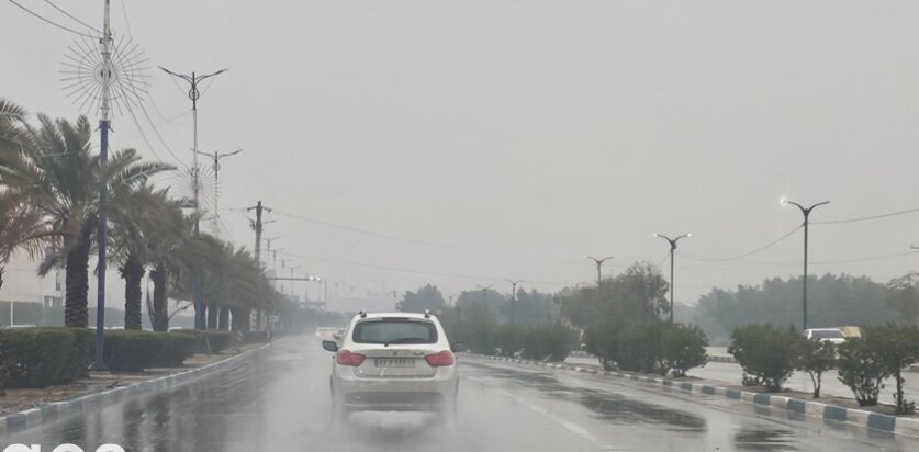 بارش و باد شدید در اغلب استان‌ها
