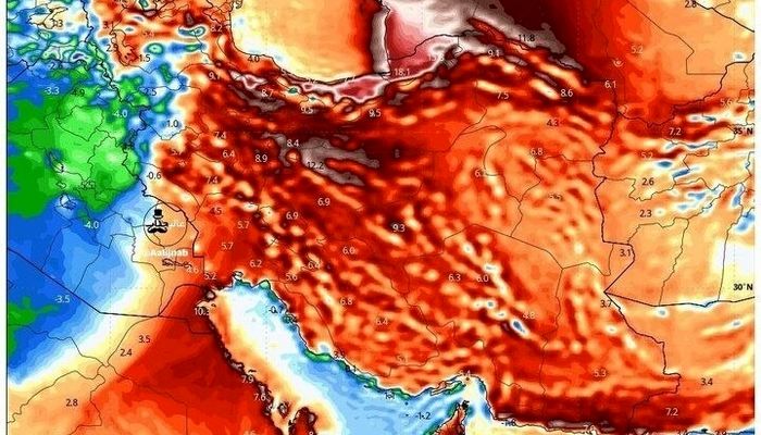 هشدار ورود موج گرمای شدید؛ دمای در برخی نقاط کشور به ۵۰ درجه می‌رسد