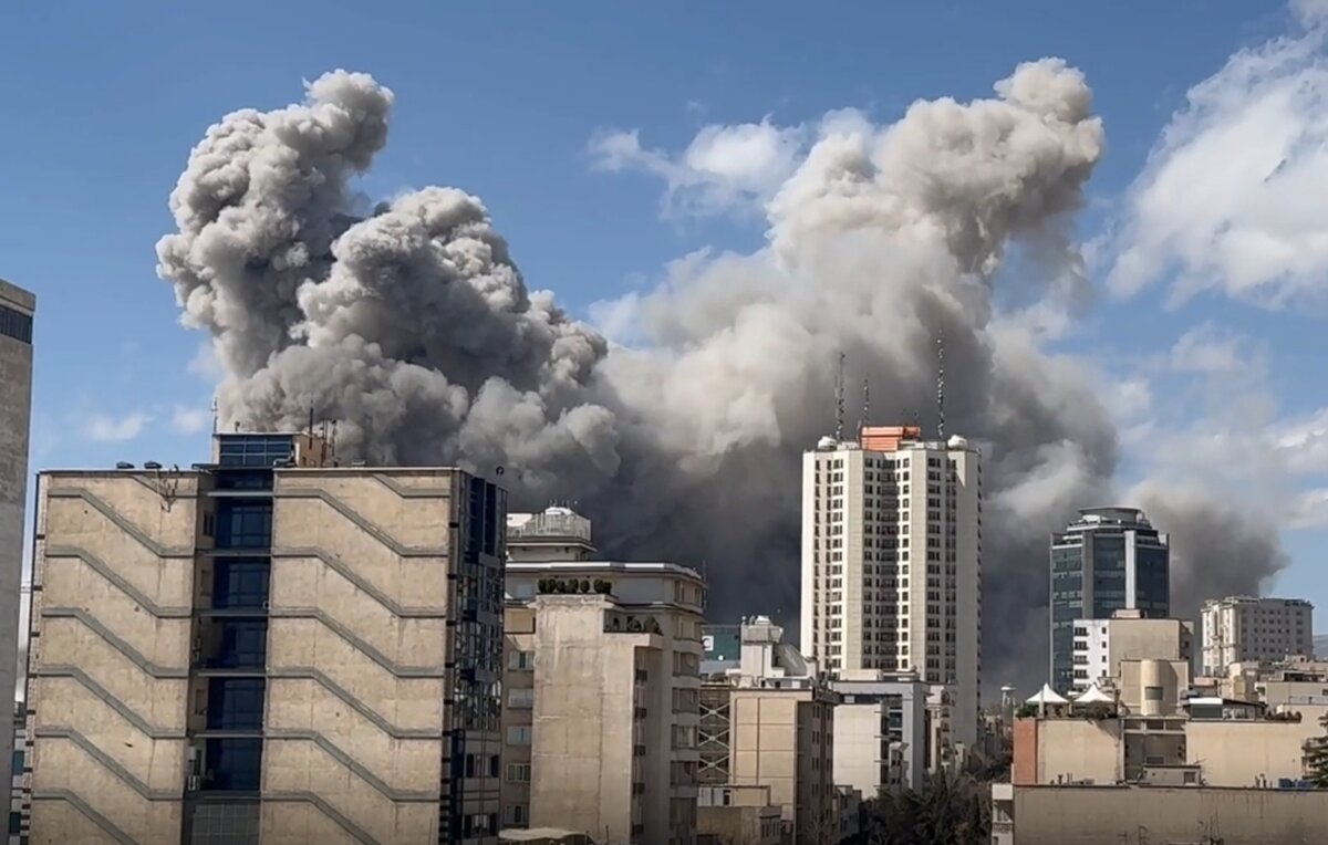 بمباران تهران به روایت تصاویر / به‌روزرسانی می‌شود