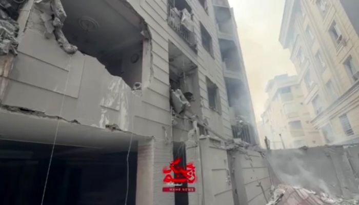 ببینید | تخریب ۱۰۰ خانه در هفت‌چنار تهران در حمله موشکی