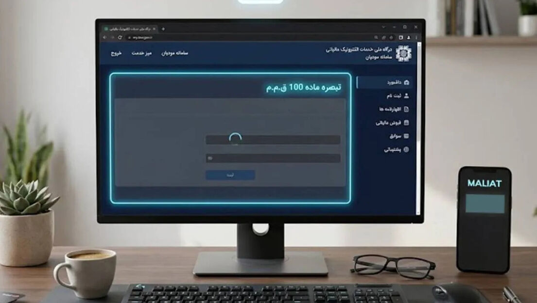 آغاز بارگذاری فرم‌های مالیات تبصره ماده ۱۰۰