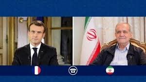 پزشکیان به مکرون: زیاده‌خواهی آمریکا مانع از توافق شد
