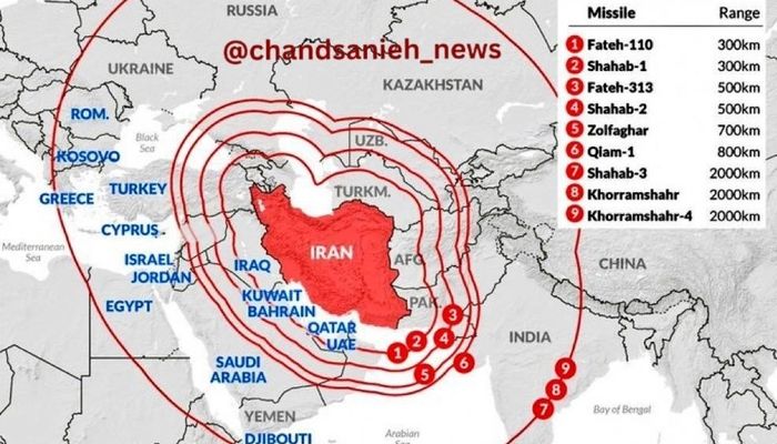 فراتر از مرزها؛ موشک‌های ایرانی تا کجا رفتند؟