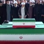 ببینید | اقامه نماز بر پیکر مطهر شهدای انقلاب در مصلی بزرگ تهران
