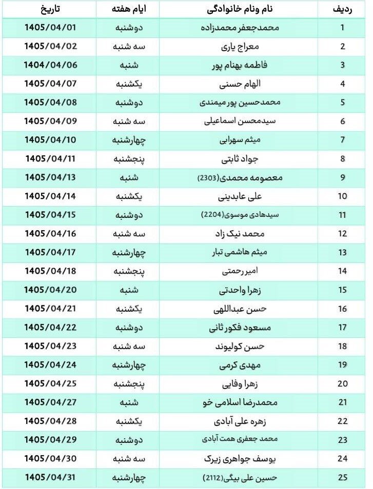 اعلام اسامی وکلای مشاور مستقر در کانون وکلای قم