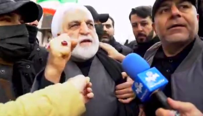ببینید | شجاعت مثال‌زدنی رئیس قوه قضائیه هنگام اصابت موشک